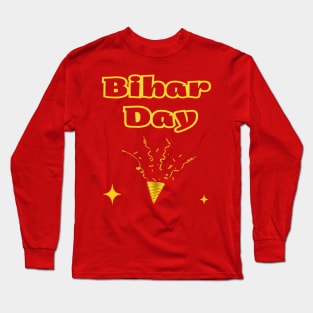 Indian Festivals - Bihar Day Long Sleeve T-Shirt
